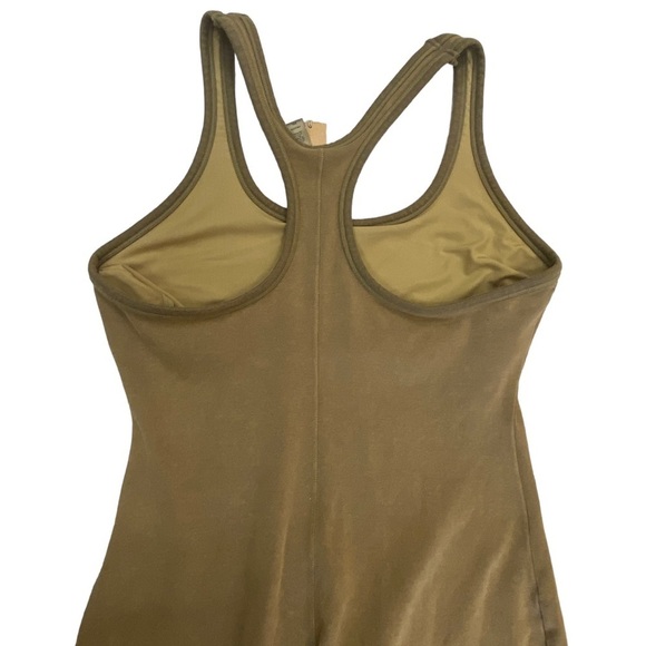 NWT Skims Outdoor Basics Mid Thigh Bodysuit Romper in Sepia Size 2XL - Picture 7 of 10